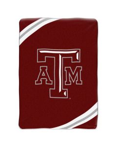 The Northwest Company TEXAS A&M "Force" 60"80" Raschel Throw (College) - TEXAS A&M "Force" 60"80" Raschel Throw (College)