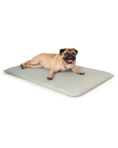 K&H Pet Products Cool Bed III Thermoregulating Pet Bed Medium Gray 22" x 32" x 0.5"