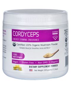 Mushroom Matrix Cordyceps Militaris - Organic - Powder - 7.14 oz