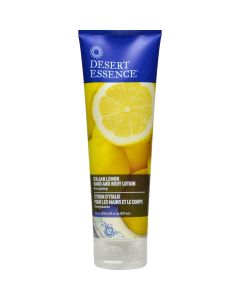 Desert Essence Hand and Body Lotion - Italian Lemon - 8 fl oz