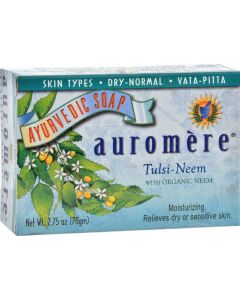 Auromere Ayurvedic Bar Soap Tulsi-Neem - 2.75 oz