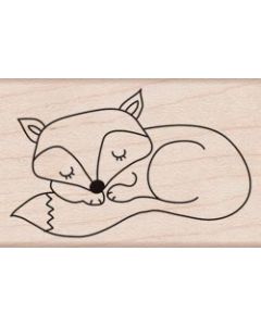 Hero Arts Mounted Rubber Stamp 2.25"X1.5"-Sleeping Fox