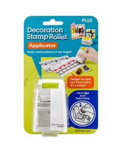 Plus Corporation Decoration Stamp Roller Applicator-Empty