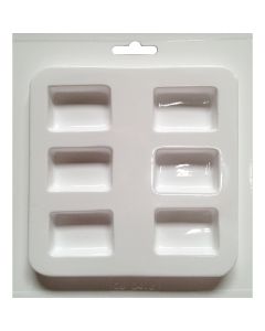 Yaley Cool2Cast Mold 6.75"X7.25"-Rectangles - 6 Cavity
