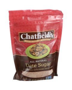 Chatfield's All Natural Date Sugar - 8 oz (Pack of 3) - Chatfield's All Natural Date Sugar - 8 oz (Pack of 3)