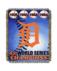 The Northwest Company Tigers CS  "Commemorative" 48x60 Tapestry Throw