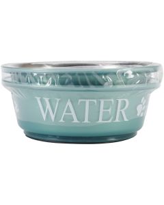 Buddy's Line Food & Water Set Small 1pt-Teal