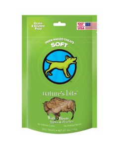 MultiPet Nature's Bits Dog Treats 6oz-Bison Soft