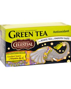 Celestial Seasonings Green Tea - 20 Tea Bags - Case of 6