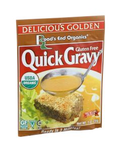 Road's End Organics Gravy Mix - Organic - Golden - 1 oz - Case of 12