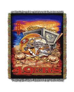 The Northwest Company 49ers  "Home Field Advantage" 48x60 Tapestry Throw