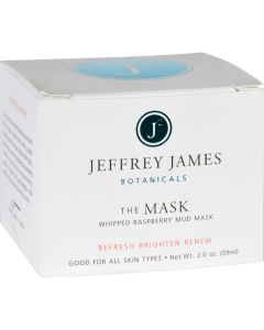 Jeffrey James Botanicals Facial Mask - The Mask - Whipped Raspberry Mud - 2 oz