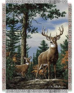 The Northwest Company Hautman Bros. King Stag Entertainment 48x60 Tapestry Throw