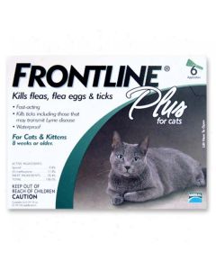 Frontline Flea Control Plus for All Cats And Kittens 6 Month Supply