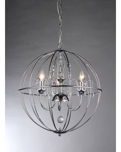 Warehouse of Tiffany Crystal Cage Chandelier