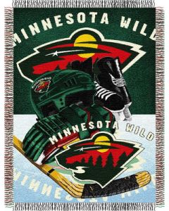 The Northwest Company Wild  "Home Ice Advantage" 48x60 Tapestry Throw