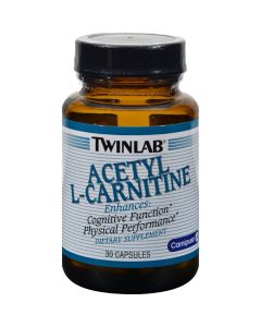 Twinlab Acetyl L-Carnitine - 500 mg - 30 Capsules
