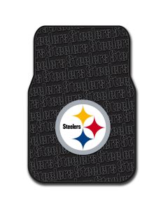 The Northwest Company Steelers  Car Floor Mat (Set of 2) - Steelers  Car Floor Mat (Set of 2)