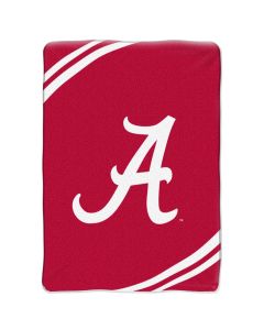 The Northwest Company ALABAMA  "Force" 60"80" Raschel Throw (College) - ALABAMA  "Force" 60"80" Raschel Throw (College)