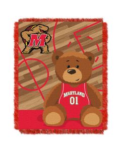 The Northwest Company Maryland  College Baby 36x46 Triple Woven Jacquard Throw - Fullback Series