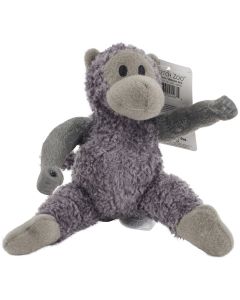 Innovation Pet Stretch Zoo Animals W/Launch Arms 8" -Gorilla/Grey