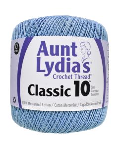 Coats Crochet Aunt Lydia's Classic Crochet Thread Size 10-Delft
