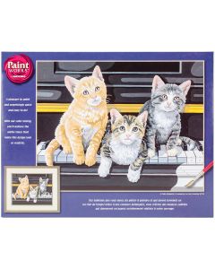 Dimensions Paint Works Paint By Number Kit 14"X11"-Musical Trio