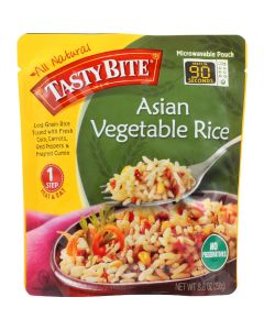 Tasty Bite Rice - Asian Vegetable - 8.8 oz - case of 6