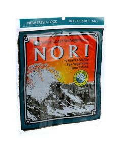 Maine Coast Organic Sea Vegetables - Sushi Nori Sheets - Toasted Chinese - .6 oz (Pack of 3) - Maine Coast Organic Sea Vegetables - Sushi Nori Sheets - Toasted Chinese - .6 oz (Pack of 3)