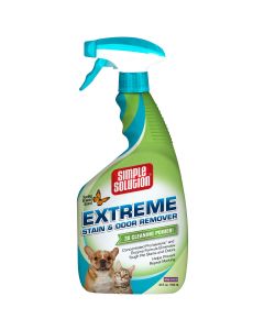 Simple Solution Extreme Spring Breeze Stain and Odor Remover 32oz 2.9" x 4.8" x 10.75"