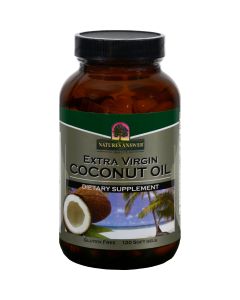 Nature's Answer Extra Virgin Coconut Oil - 120 Softgels