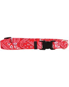 Yellow Dog Design Yellow Dog Collar Extra Small 8"-12"-Bandana Red