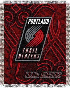 The Northwest Company Trailblazers 48"x60" Triple Woven Jacquard Throw (NBA) - Trailblazers 48"x60" Triple Woven Jacquard Throw (NBA)