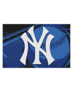 The Northwest Company Yankees  39x59 Acrylic Tufted Rug