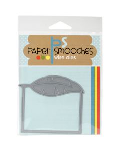 NEW! Paper Smooches Die-Feather Frame