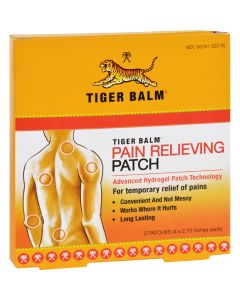Tiger Balm Patch Display Center - Case of 6 - 5 Packs
