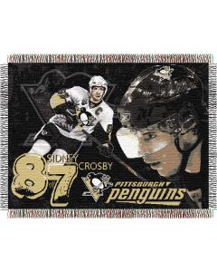 The Northwest Company Sidney Crosby - Penguins  "Players" 48x60 Tapestry Throw