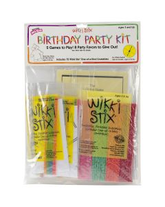Wikki Stix Birthday Party Kit-