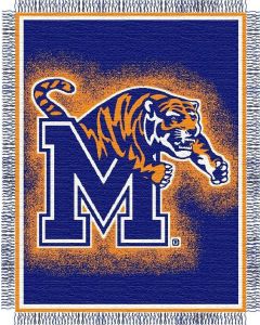 The Northwest Company Memphis "Focus" 48"x60" Triple Woven Jacquard Throw (College) - Memphis "Focus" 48"x60" Triple Woven Jacquard Throw (College)