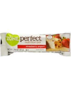 Zone Nutrition Bar - Strawberry Yogurt - Case of 12 - 1.76 oz