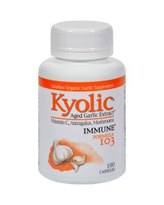 Kyolic Aged Garlic Extract Immune Formula 103 - 100 Capsules