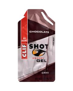 Clif Bar Clif Shot - Chocolate - Case of 24 - 1.2 oz