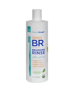 Essential Oxygen Brushing Rinse - Organic - Peppermint - 16 fl oz