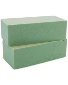 Floracraft Desert Foam Dry Foam Blocks 2/Pkg-2.625"X3.5"X7.875"