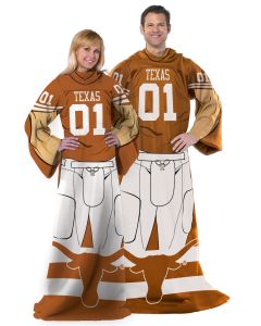 The Northwest Company Texas College "Uniform" Adult Fleece Comfy Throw
