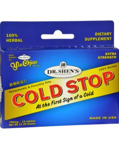 Dr. Shen's Yin Chiao Coldstop Cold or Flu - 15 Tablets