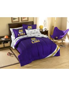 The Northwest Company LSU Full Bed in a Bag Set (College) - LSU Full Bed in a Bag Set (College)