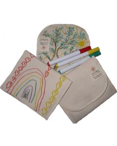 Eco Ditty Snack Bag - Color Your Own