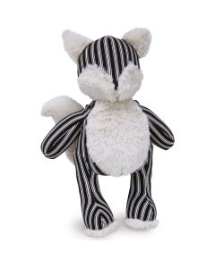 Worldwise Loved Ones Durable Fox Dog Toy-Large-Black And Natural