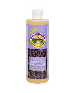 Dr. Woods Shea Vision Pure Castile Soap Lavender with Organic Shea Butter - 16 fl oz
